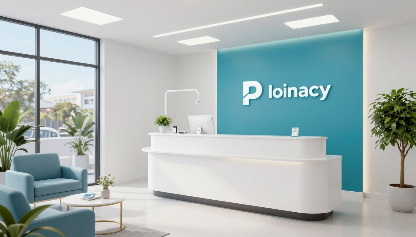 Modern dental clinic reception in Parramatta with comfortable waiting area