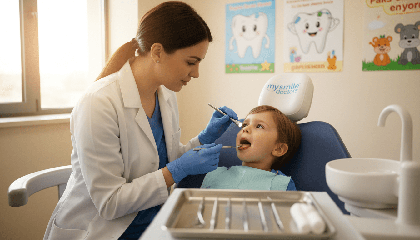 kids dentist assessing tongue tie kids dentist assessing tongue tie