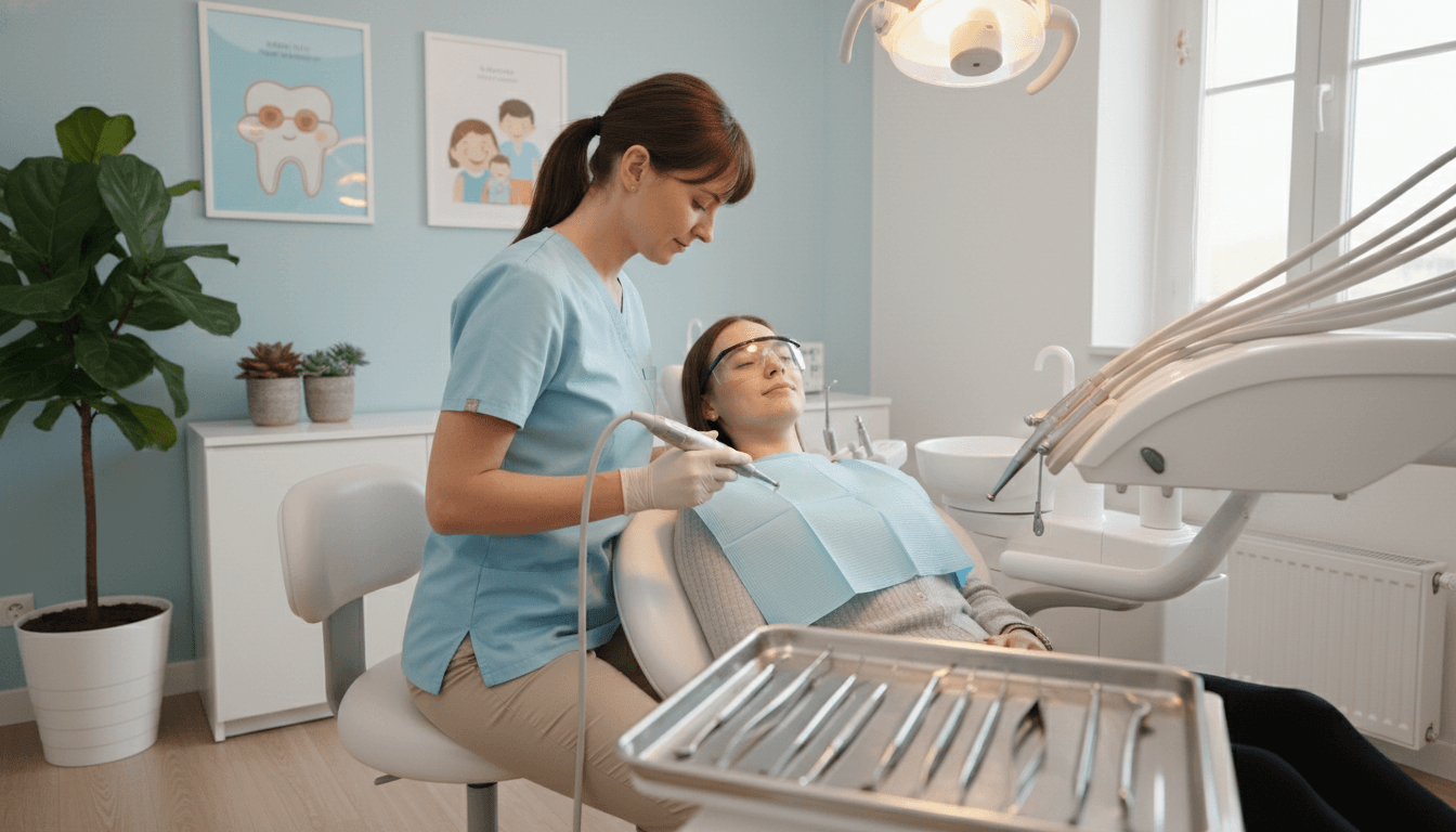 teeth cleaning