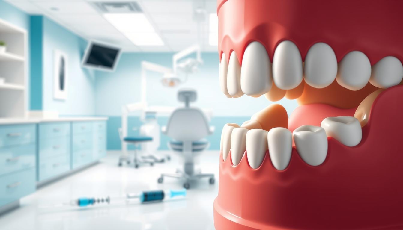A detailed, anatomical illustration of wisdom teeth set against a clean, modern dental clinic backdrop, showcasing professionalism and precision. In the foreground, focus on a set of impacted wisdom teeth, elegantly highlighted to illustrate their structure and alignment. In the middle ground, incorporate dental tools like extraction forceps and syringes, arranged neatly to emphasize the surgical aspect of wisdom tooth removal. In the background, softly focus on the clinic environment, featuring a sterile dental chair and calming blue and white colors, conveying a sense of trust and safety. The lighting should be bright and clinical, mimicking natural daylight for a welcoming atmosphere. Overall, the mood is informative and reassuring, ideal for patients seeking wisdom tooth extraction services from "my smile doctors" in Sydney. A detailed, anatomical illustration of wisdom teeth set against a clean, modern dental clinic backdrop, showcasing professionalism and precision. In the foreground, focus on a set of impacted wisdom teeth, elegantly highlighted to illustrate their structure and alignment. In the middle ground, incorporate dental tools like extraction forceps and syringes, arranged neatly to emphasize the surgical aspect of wisdom tooth removal. In the background, softly focus on the clinic environment, featuring a sterile dental chair and calming blue and white colors, conveying a sense of trust and safety. The lighting should be bright and clinical, mimicking natural daylight for a welcoming atmosphere. Overall, the mood is informative and reassuring, ideal for patients seeking wisdom tooth extraction services from "my smile doctors" in Sydney.