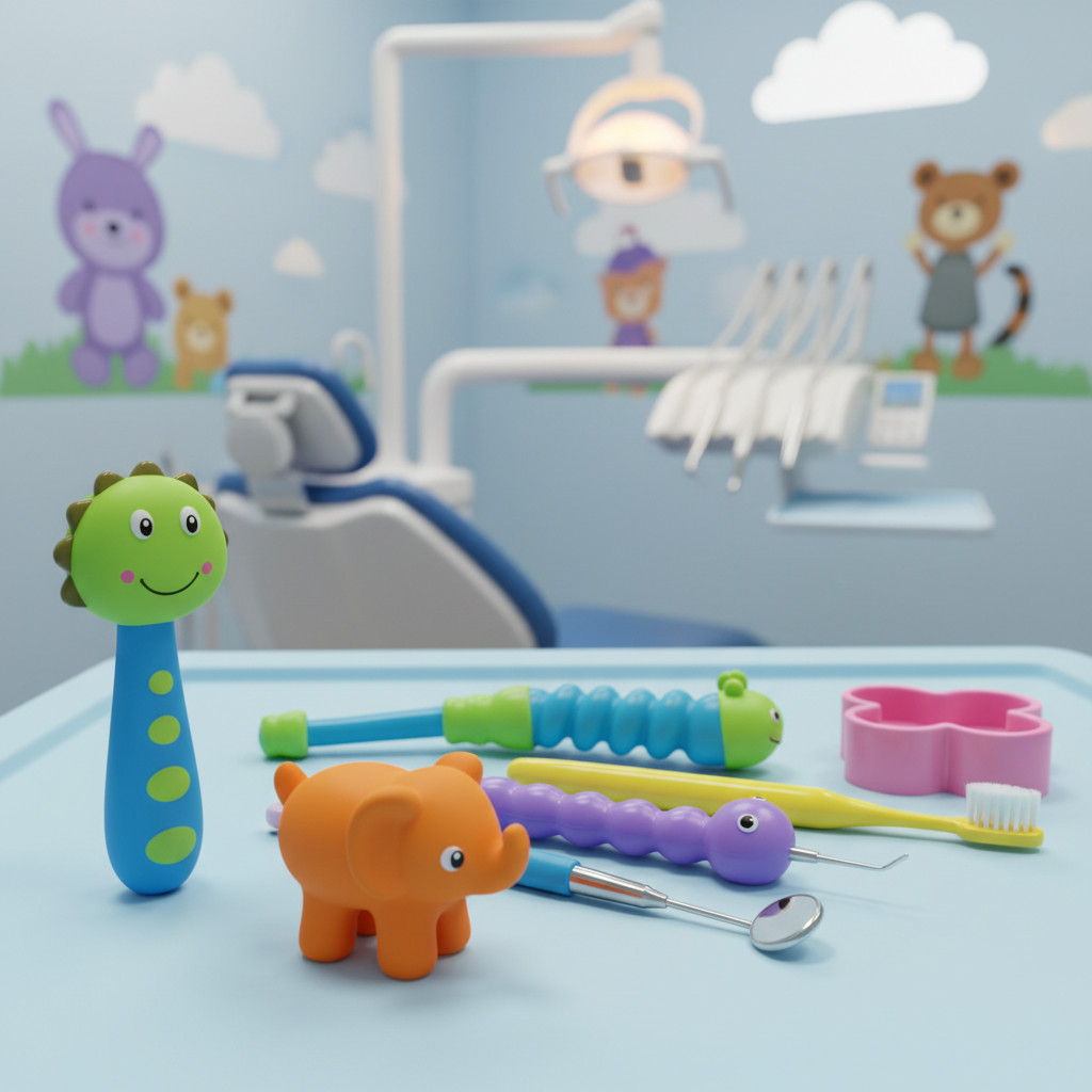 Child-friendly dental tools and equipment at My Smile Doctors Child-friendly dental tools and equipment at My Smile Doctors