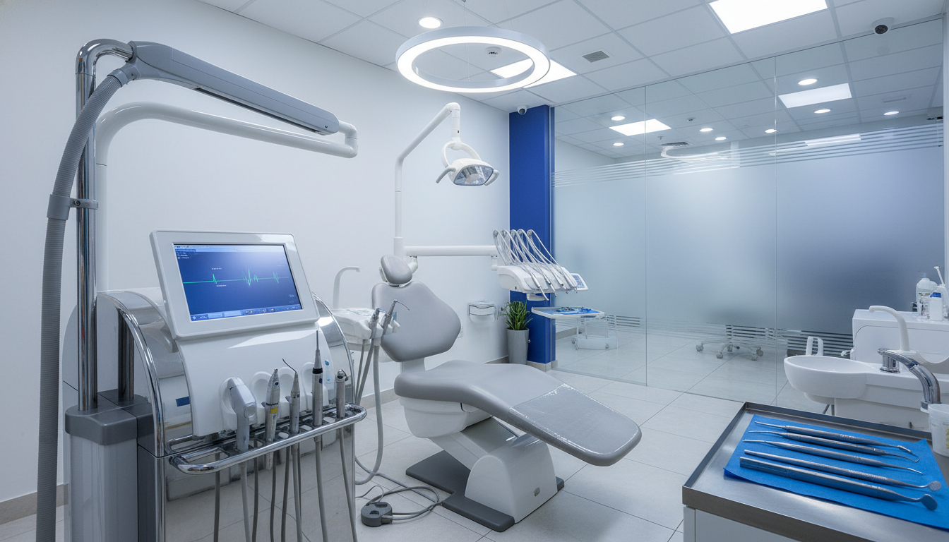 Modern dental laser equipment used for tongue tie release procedure at My Smile Doctors Parramatta