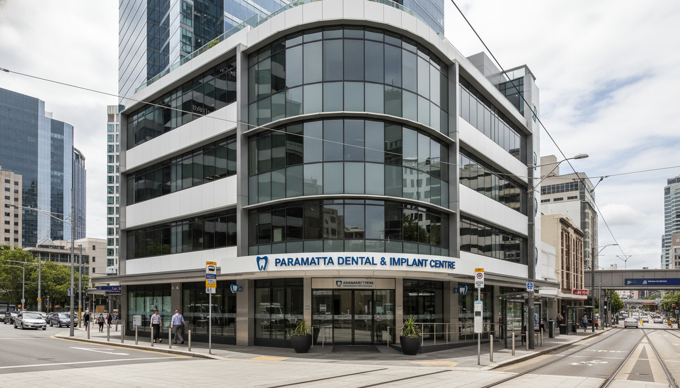 My Smile Doctors Dentist Parramatta exterior building location My Smile Doctors Dentist Parramatta exterior building location