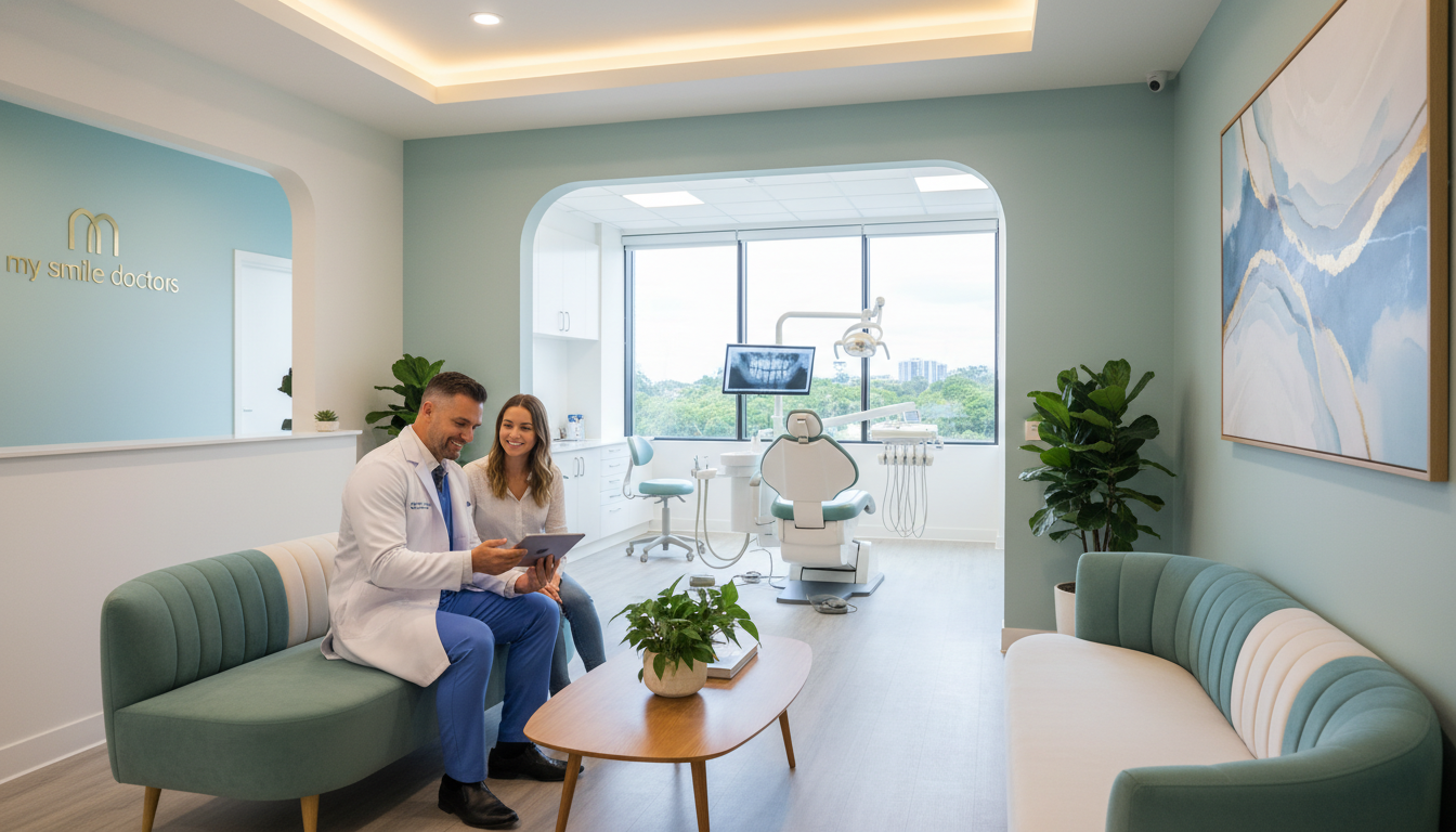 modern clinic smile