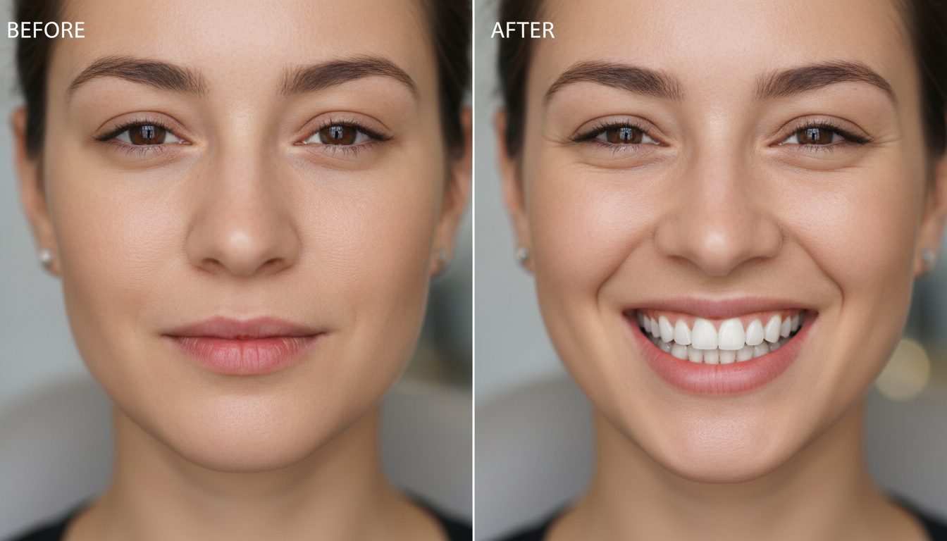 Cosmetic dentistry before and after smile transformation results Cosmetic dentistry before and after smile transformation results