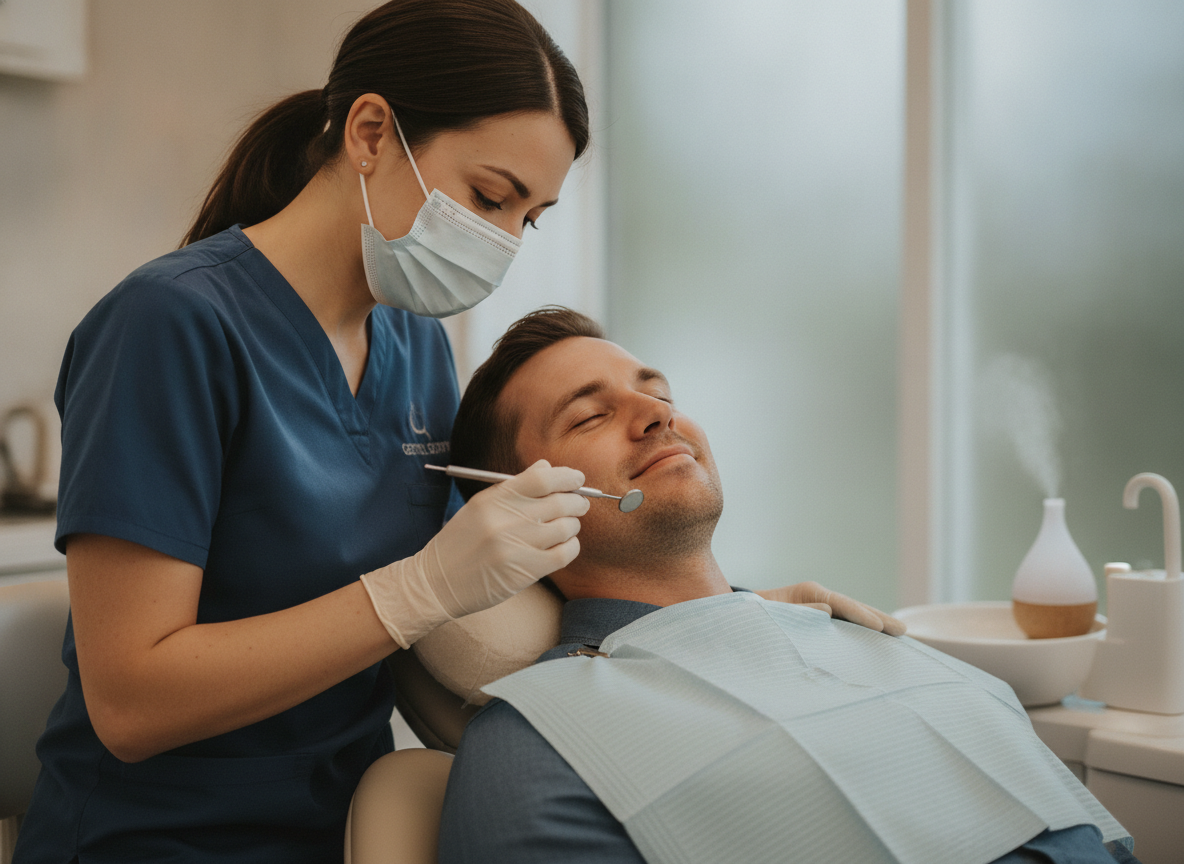 Gentle dental care techniques reducing patient anxiety Gentle dental care techniques reducing patient anxiety