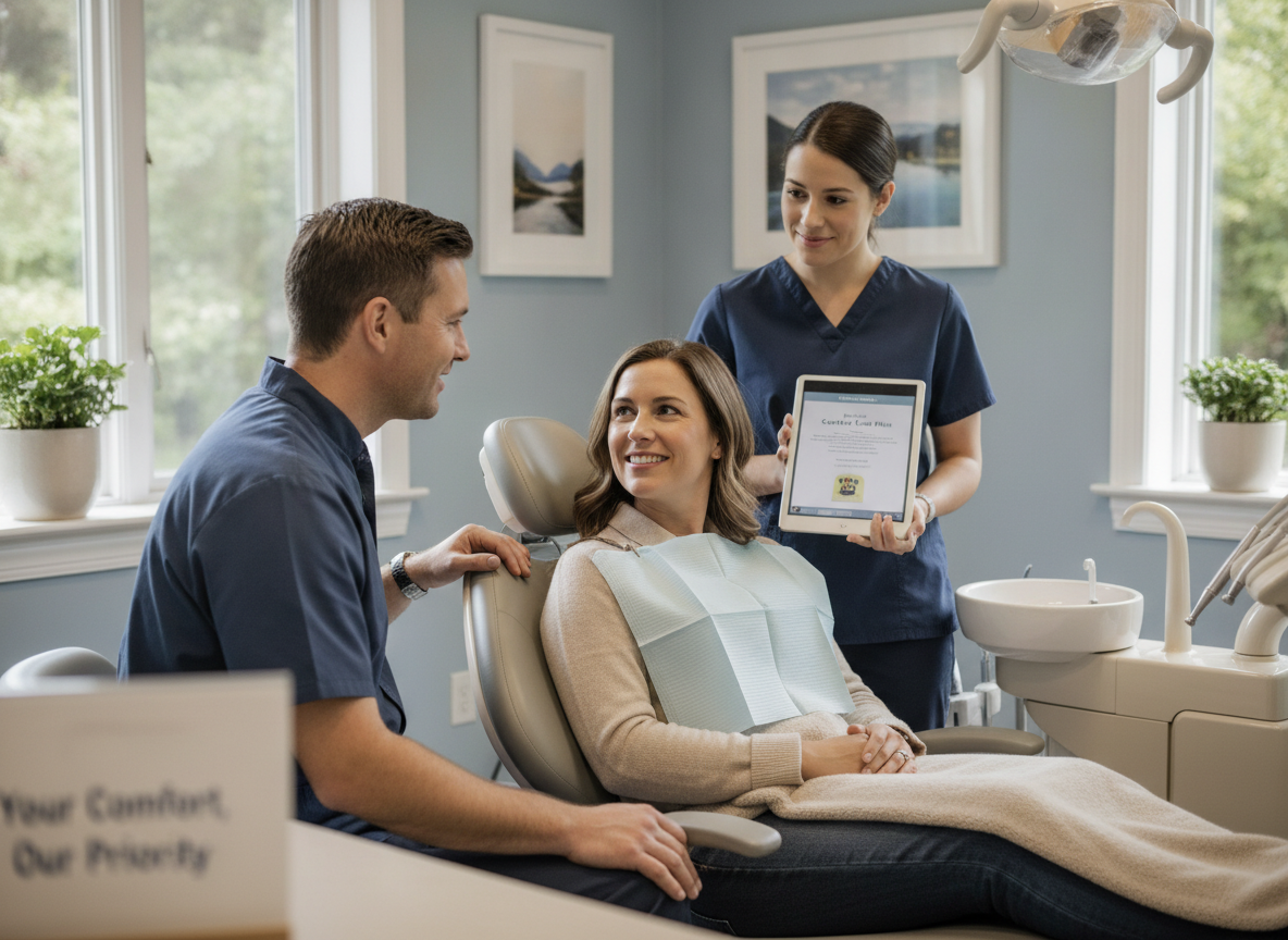 Patient-centered care approach creating comfortable experience Patient-centered care approach creating comfortable experience