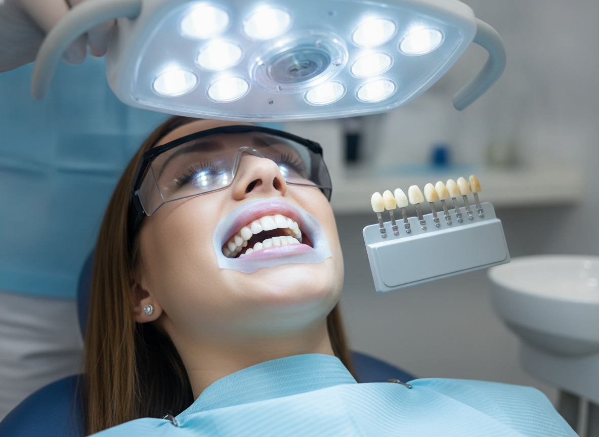 Professional teeth whitening treatment for brighter smile Professional teeth whitening treatment for brighter smile