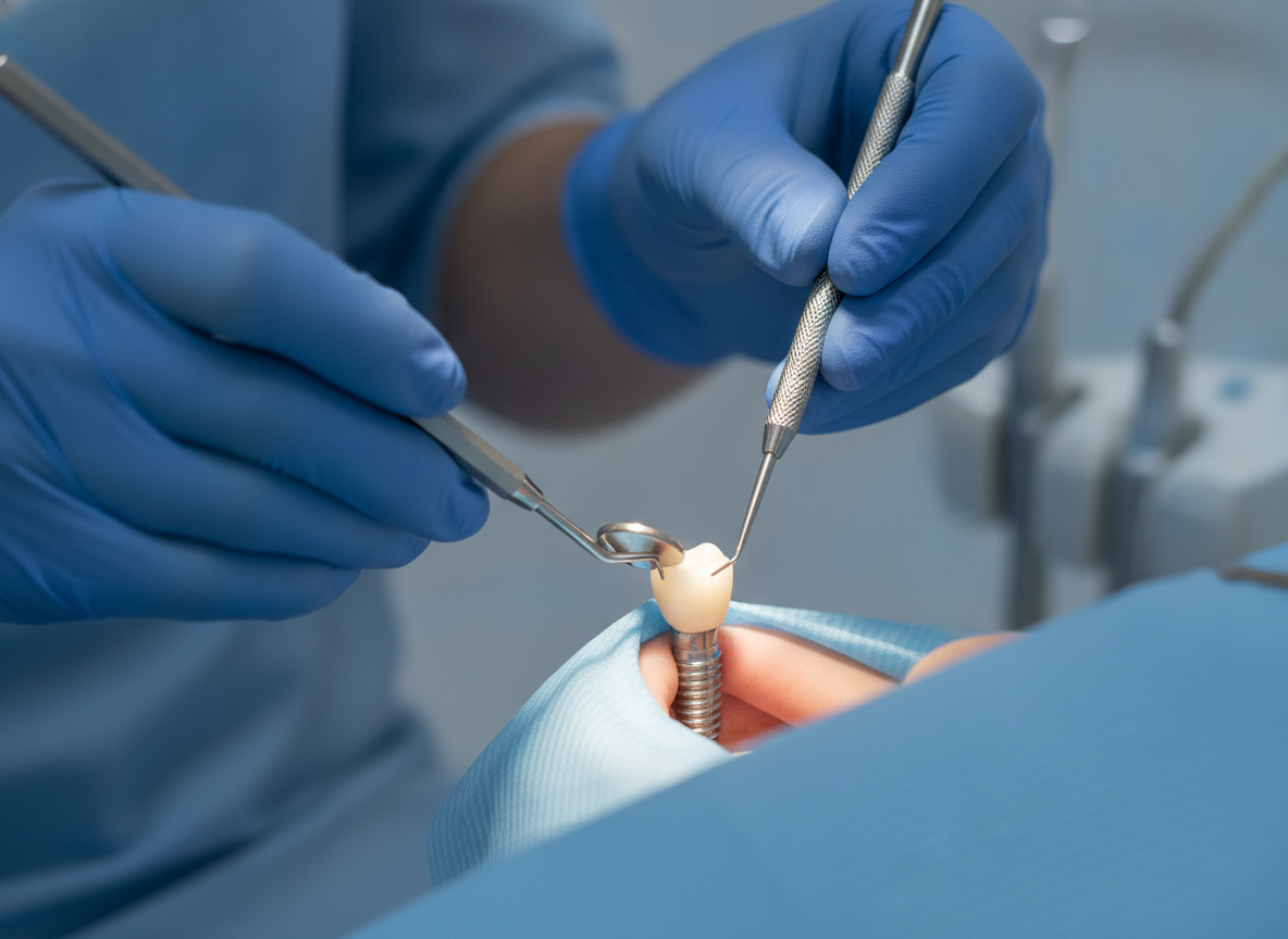 Restorative dentistry including dental implants and crowns Restorative dentistry including dental implants and crowns